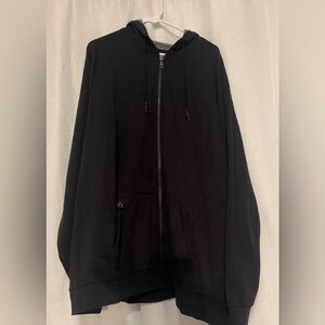 Jacket Russell Athletic Premium Men's Black Hooded Fleece  3XL